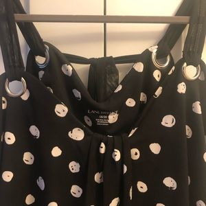 Lane Bryant Black / White Shirt